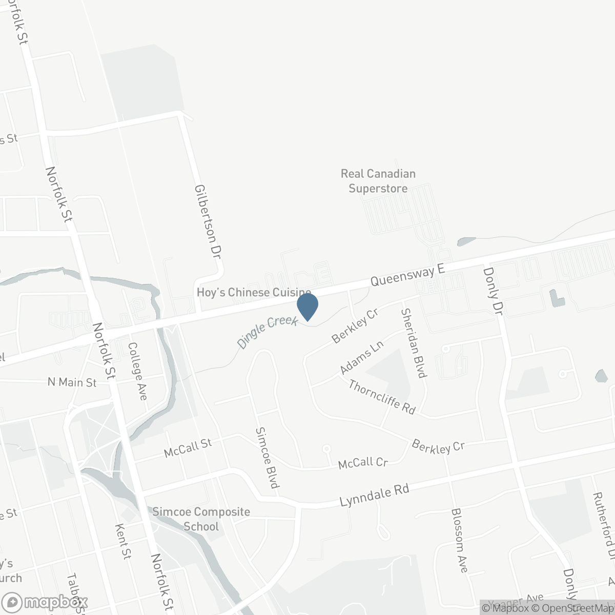 90 QUEENSWAY E, Simcoe, Ontario N3Y 4M6